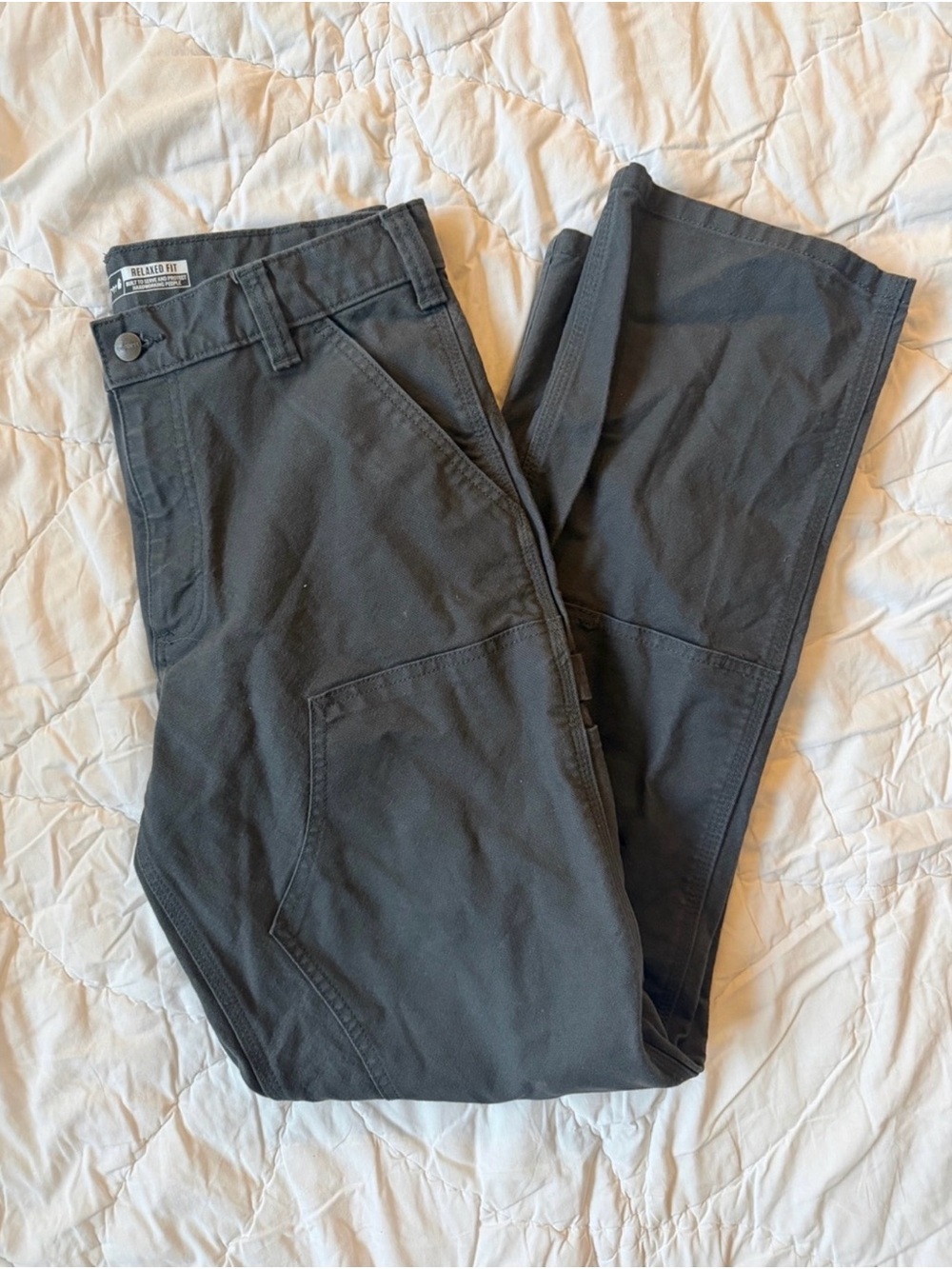 Carhartt Charcoal Relaxed Fit Pants 32x32